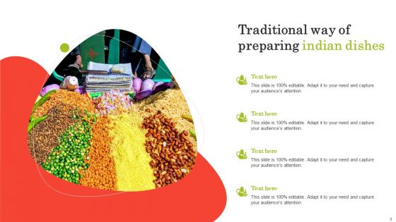 Indian Food Dishes Ppt PowerPoint Presentation Complete Deck With Slides