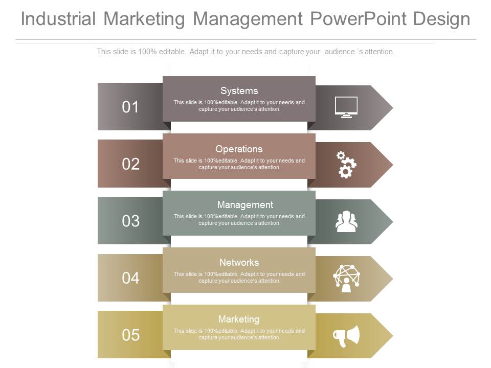 Industrial Marketing Management Powerpoint Design