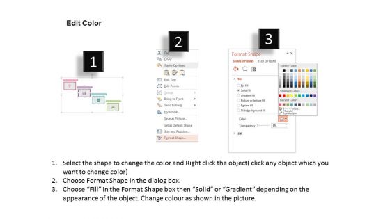 Infographic For Key Concepts Powerpoint Templates