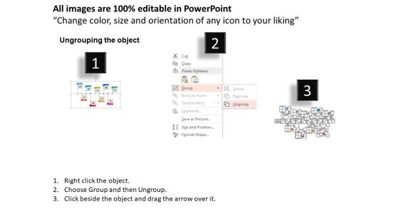 Infographic For Nine Business Options Powerpoint Templates