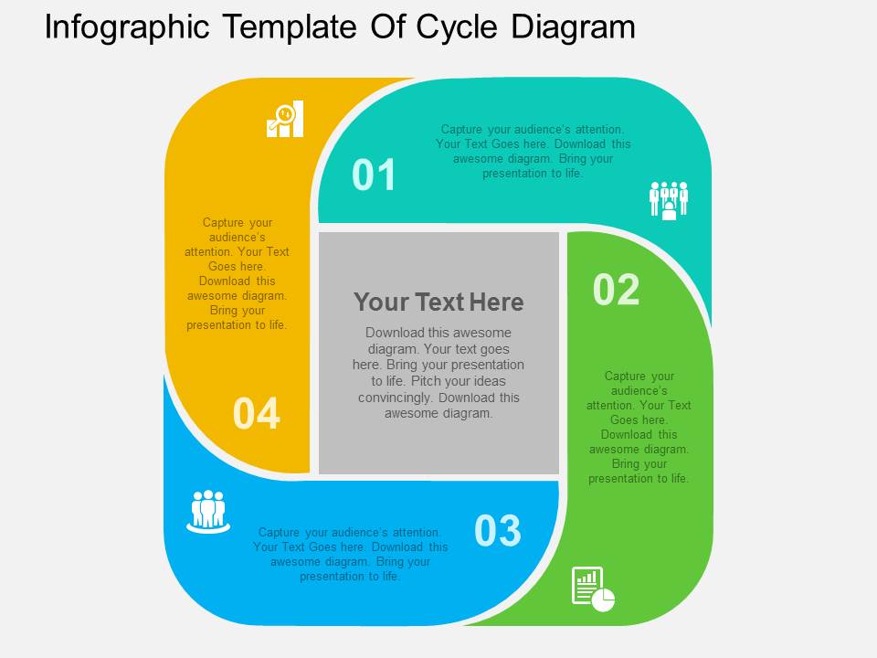 Infographic Template Of Cycle Diagram Powerpoint Templates