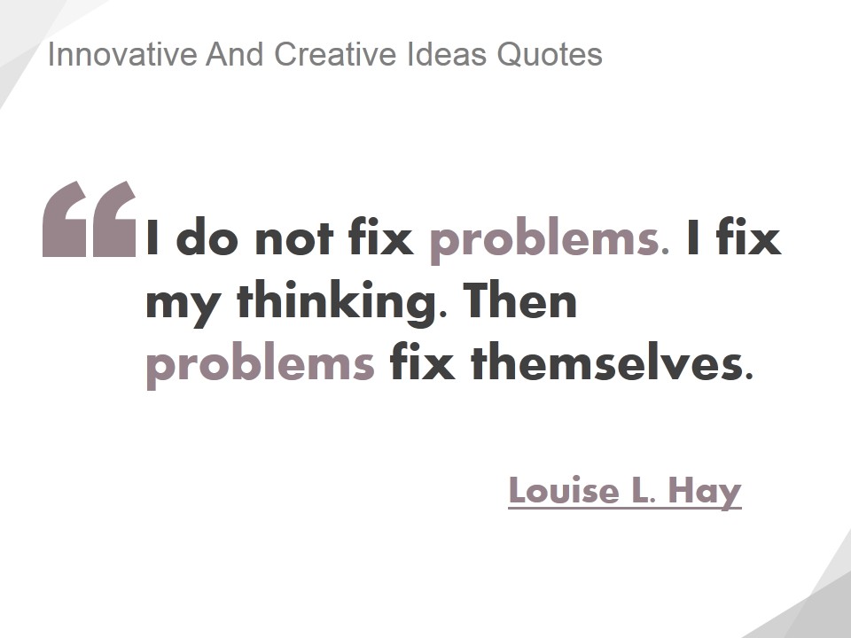 Innovative And Creative Ideas Quotes Ppt PowerPoint Presentation Professional