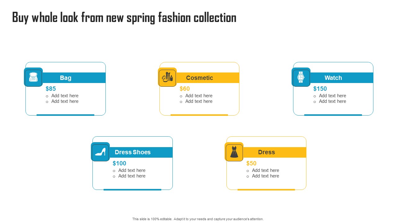 Innovative Marketing Strategy Buy Whole Look From New Spring Fashion Collection Sample PDF