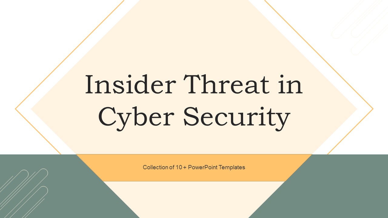 Insider Threat In Cyber Security Ppt PowerPoint Presentation Complete Deck With Slides