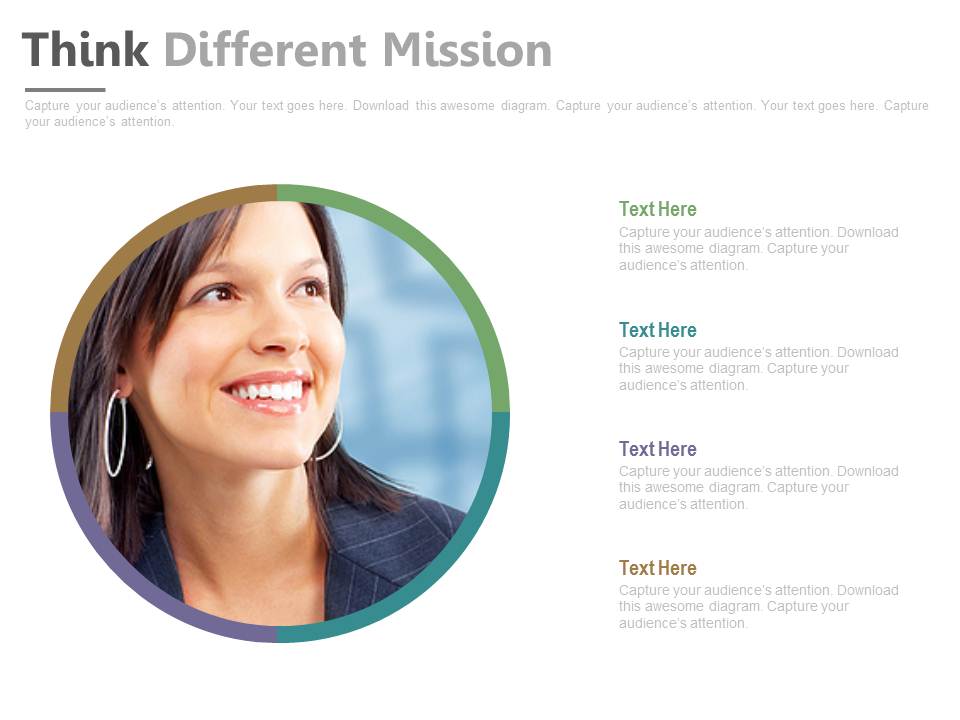 Inspiring Company Vision And Mission Statement Powerpoint Slides