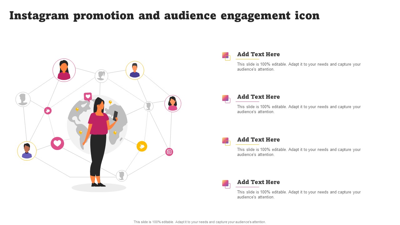 Instagram Promotion And Audience Engagement Icon Professional PDF