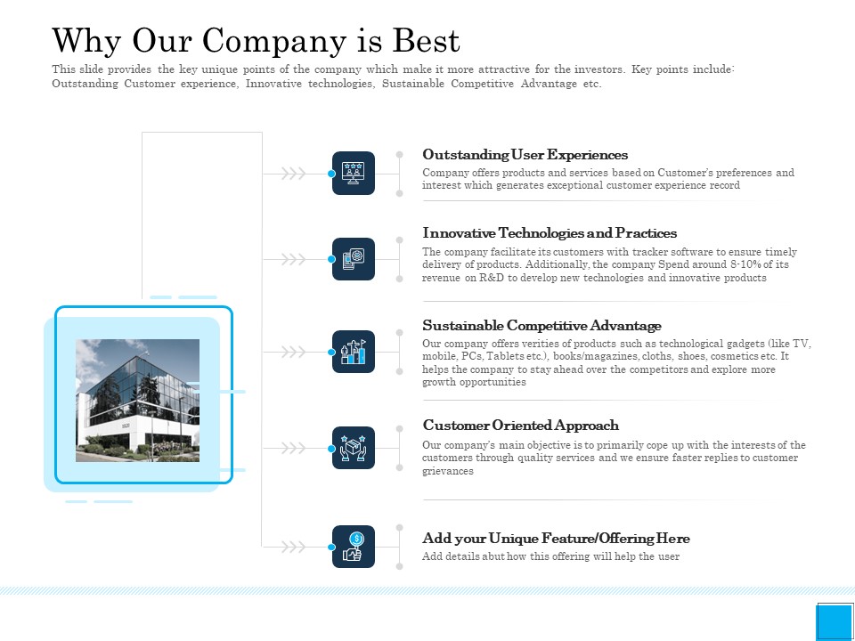 Insurance Organization Pitch Deck To Raise Money Why Our Company Is Best Portrait PDF