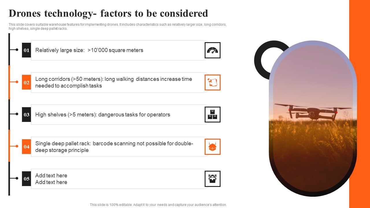 Integrating AI To Enhance Drones Technology Factors To Be Considered Information PDF
