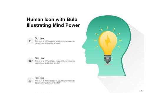 Intellectual Strength Mind Power Bulb Illustrating Human Ppt PowerPoint Presentation Complete Deck