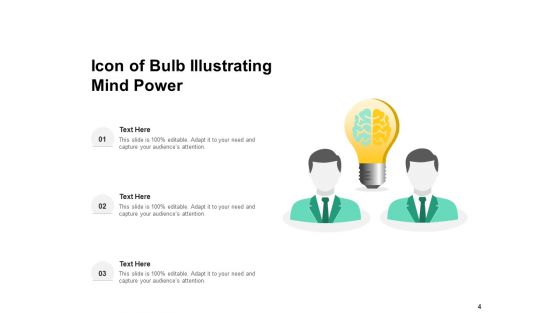 Intellectual Strength Mind Power Bulb Illustrating Human Ppt PowerPoint Presentation Complete Deck