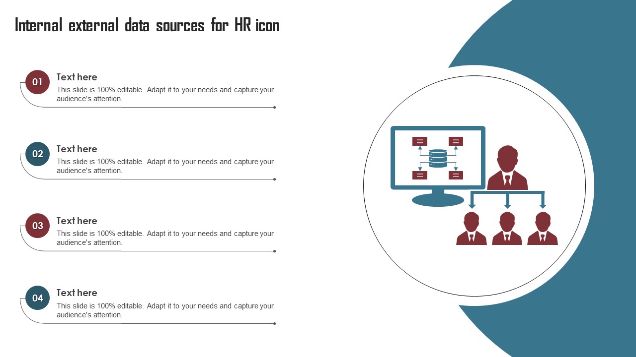Internal External Data Sources For HR Icon Formats PDF