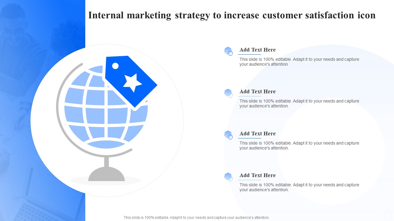 Internal Marketing Strategy To Increase Customer Satisfaction Icon Ppt PowerPoint Presentation Infographics Gallery PDF