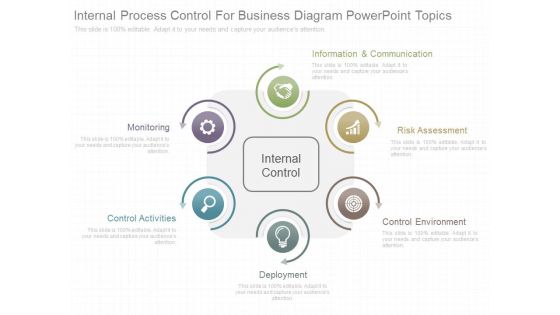 Internal Process Control For Business Diagram Powerpoint Topics