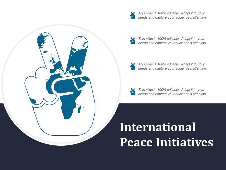 International Peace Initiatives Ppt PowerPoint Presentation Layouts Introduction