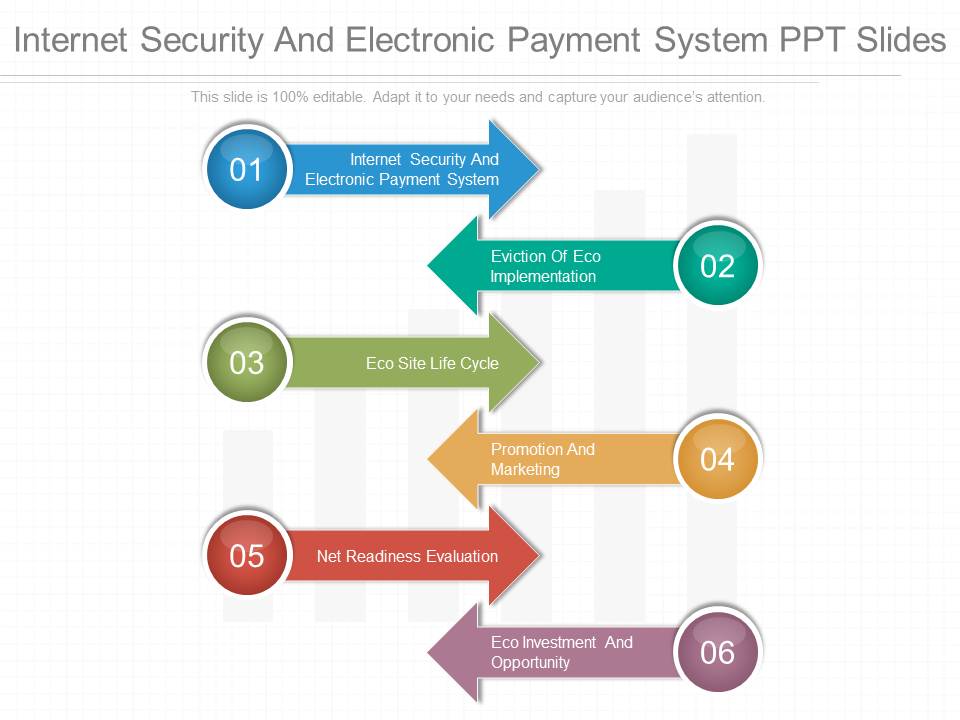 Internet Security And Electronic Payment System Ppt Slides