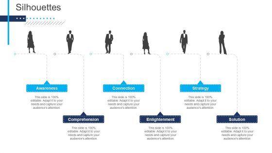 Introduce Yourself For A Meeting Silhouettes Sample PDF