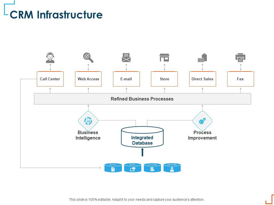 Introducing CRM Framework Within Organization CRM Infrastructure Ppt PowerPoint Presentation File Good PDF