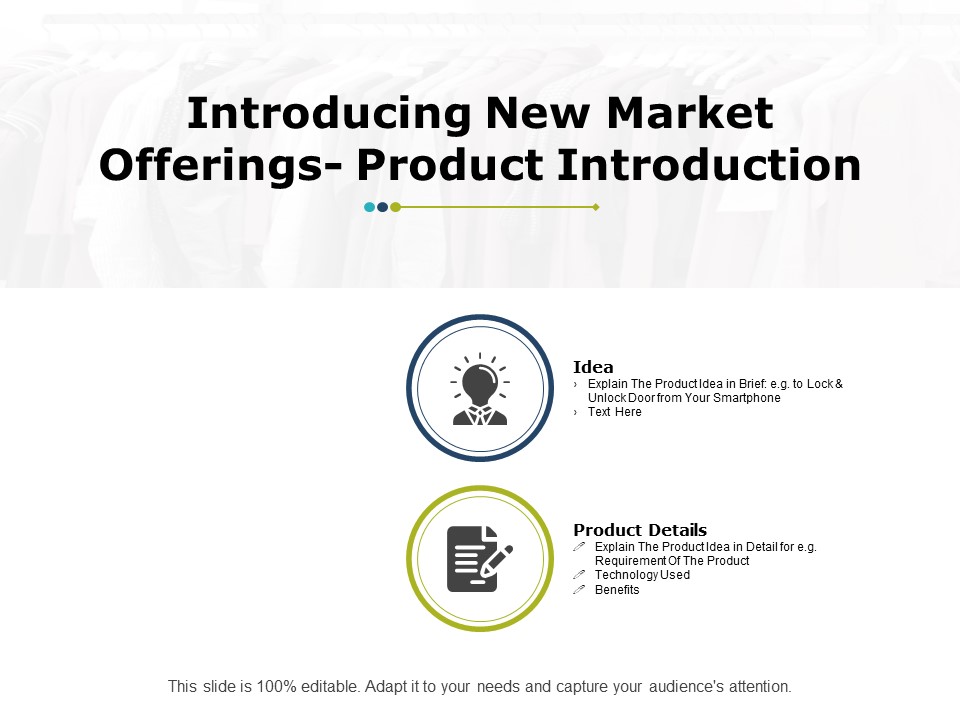 Introducing New Market Offerings Product Introduction Ppt PowerPoint Presentation Portfolio Information