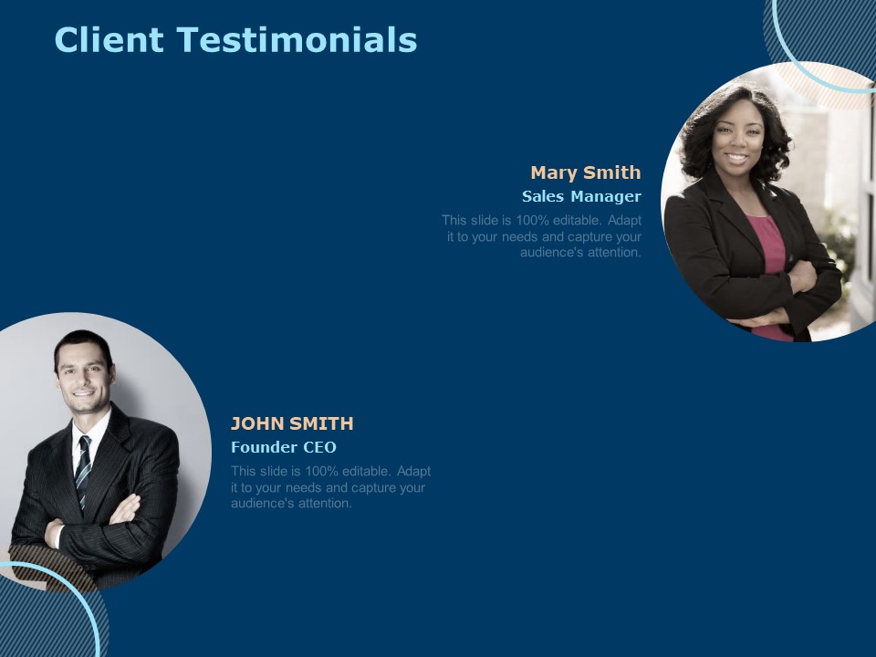 Investing In Start Ups Client Testimonials Ppt Pictures Gridlines PDF