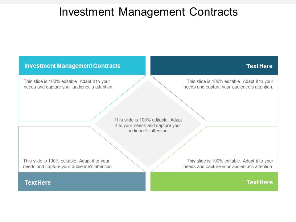 Investment Management Contracts Ppt PowerPoint Presentation Pictures Tips Cpb