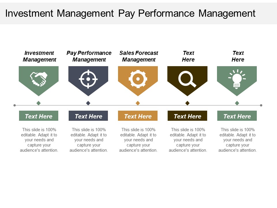 Investment Management Pay Performance Management Sales Forecast Management Ppt PowerPoint Presentation Show Model