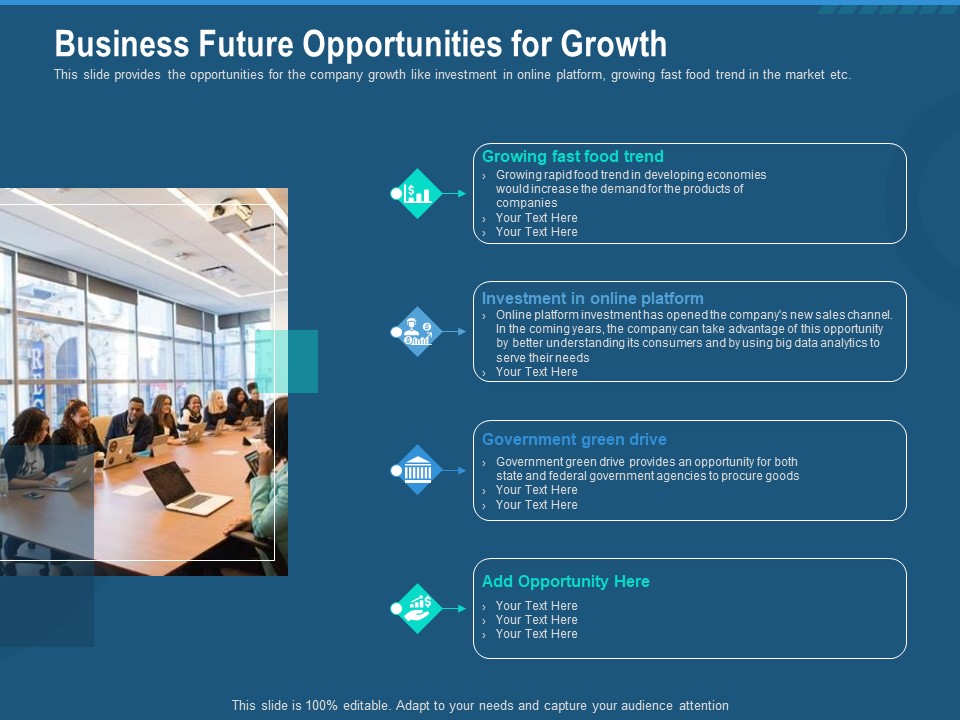 Investment Pitch To Generate Capital From Series B Venture Round Business Future Opportunities For Growth Topics PDF