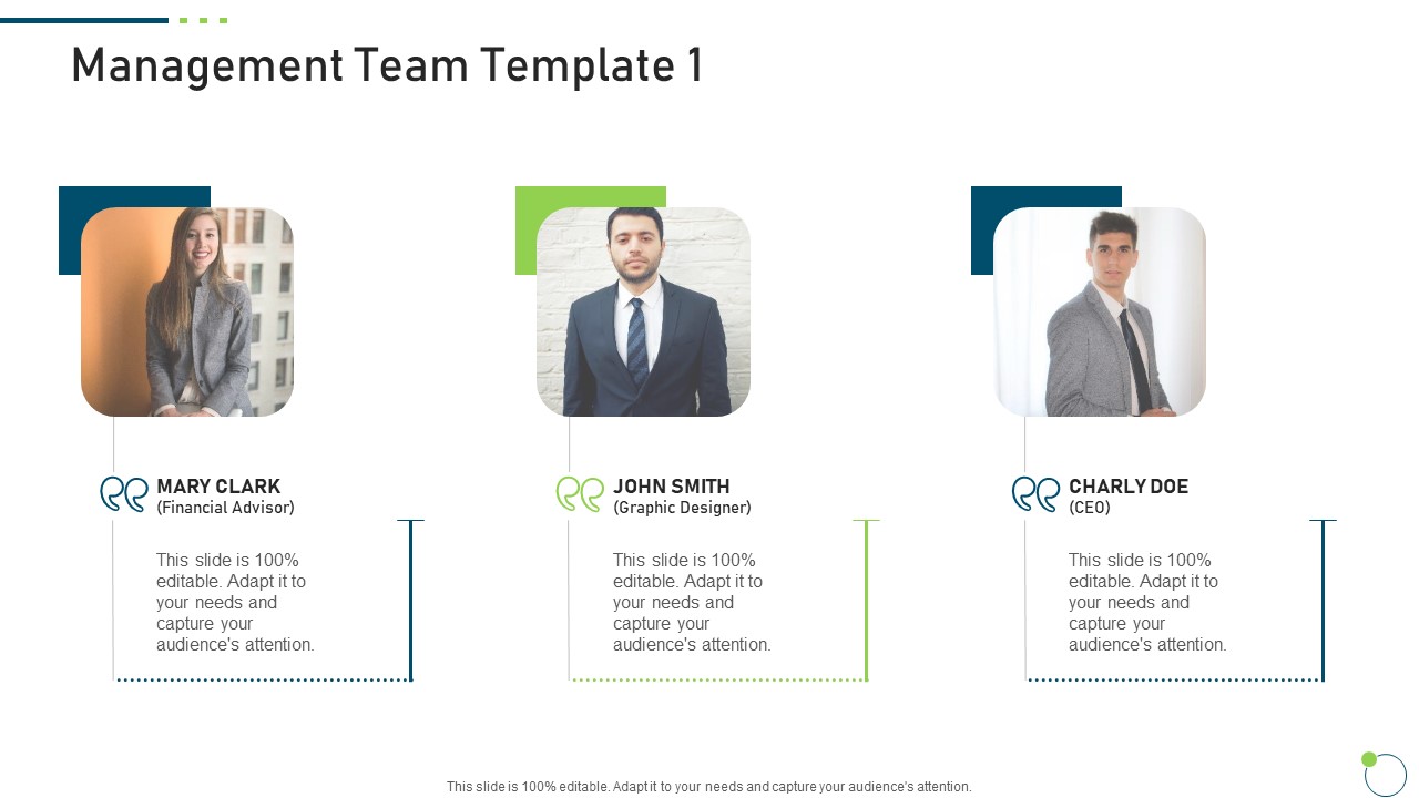 Investor Pitch Deck New Venture Capital Raising Management Team Advisor Rules PDF