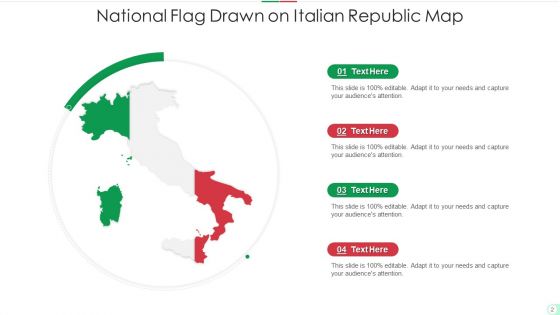 Italian Republic Map Highlighting Sea Territory Ppt PowerPoint Presentation Complete Deck With Slides