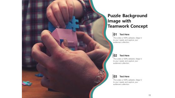 Jigsaw Backdrop Business Puzzle Ppt PowerPoint Presentation Complete Deck