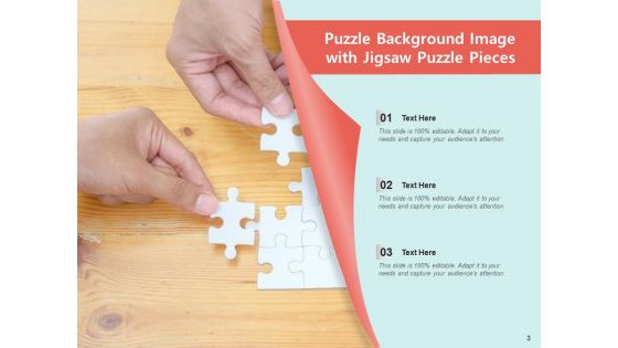Jigsaw Backdrop Business Puzzle Ppt PowerPoint Presentation Complete Deck