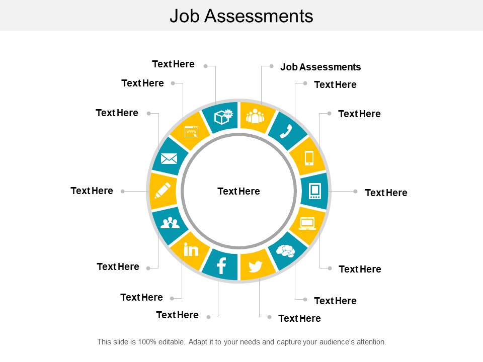Job Assessments Ppt PowerPoint Presentation Infographic Template Deck Cpb