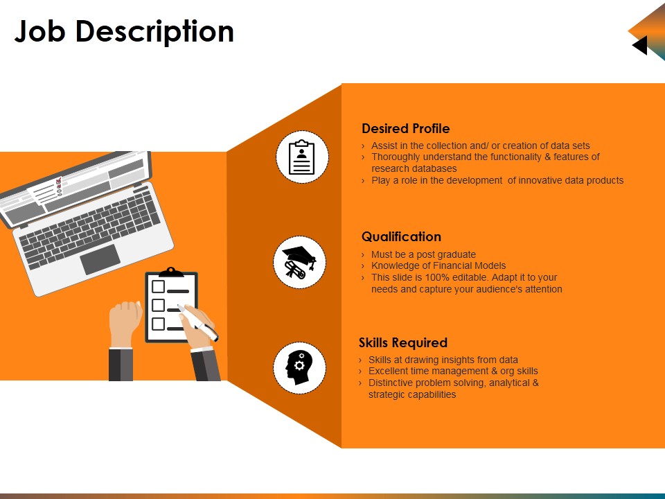 Job Description Ppt PowerPoint Presentation Ideas Example File