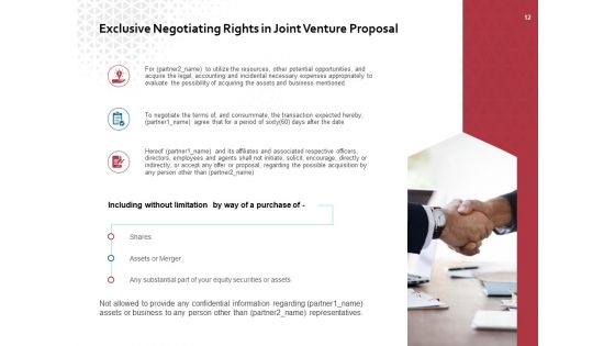 Joint Venture Proposal Ppt PowerPoint Presentation Complete Deck With Slides