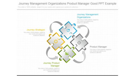 Journey Management Organizations Product Manager Good Ppt Example