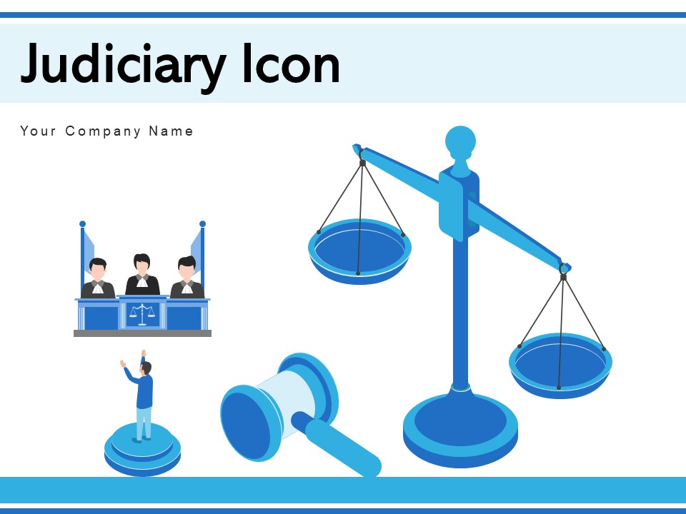 Judiciary Icon Pillars Navigation Map Ppt PowerPoint Presentation Complete Deck