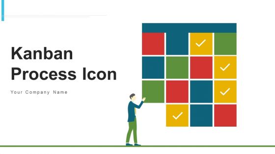 Kanban Process Icon Quality Services Ppt PowerPoint Presentation Complete Deck With Slides