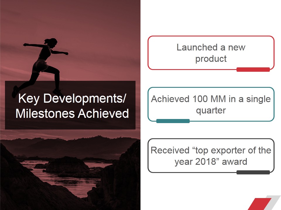 Key Developments Milestones Achieved Ppt PowerPoint Presentation Professional Show