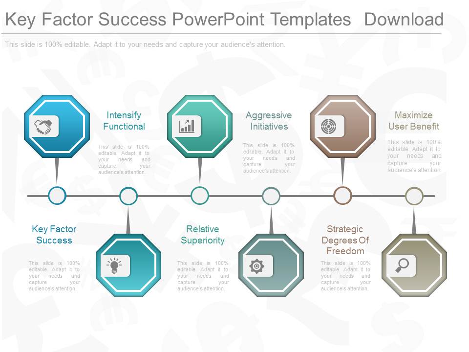 Key Factor Success Powerpoint Templates Download