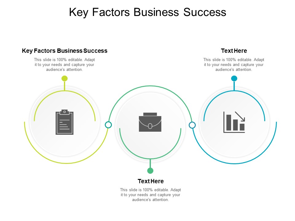 Key Factors Business Success Ppt PowerPoint Presentation Pictures Brochure Cpb