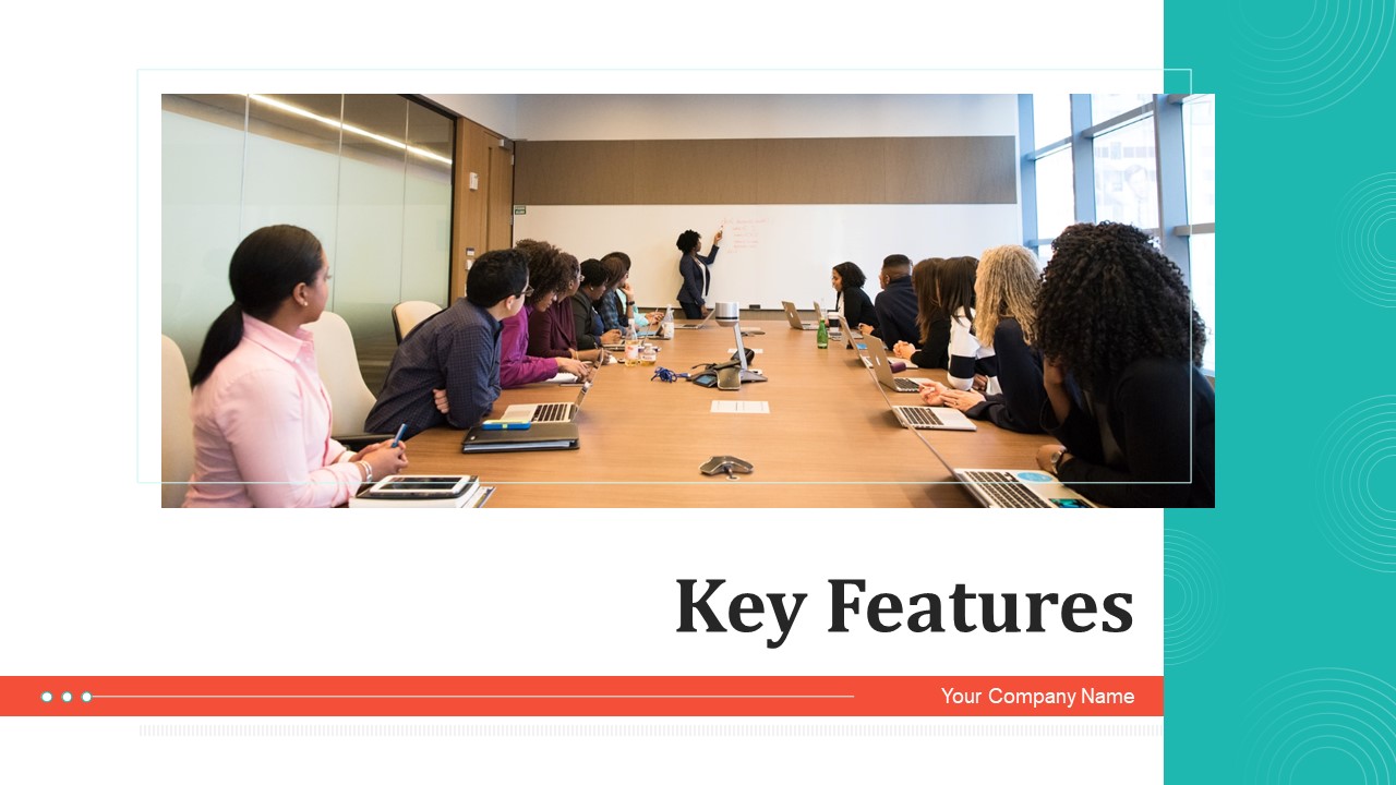Key Features Financial Business Social Media Ppt PowerPoint Presentation Complete Deck With Slides