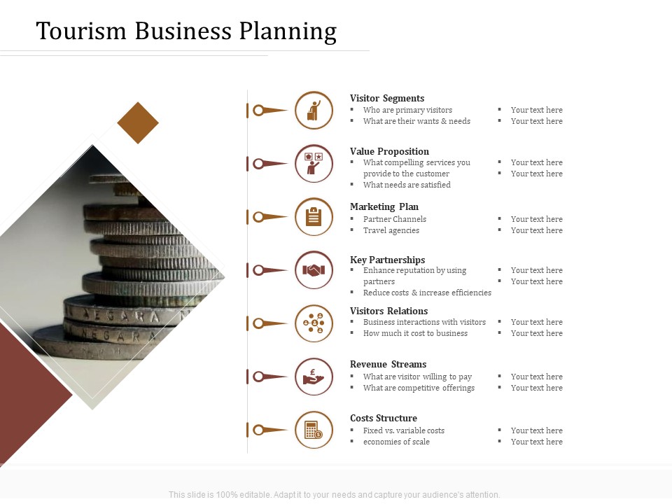 Key Metrics Hotel Administration Management Tourism Business Planning Brochure PDF