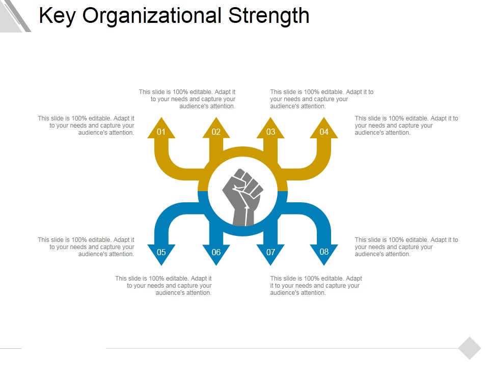 Key Organizational Strength Ppt PowerPoint Presentation Outline Designs Download