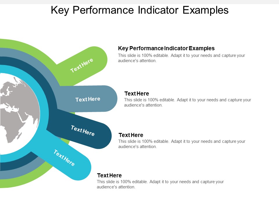 Key Performance Indicator Examples Ppt PowerPoint Presentation Outline Clipart Cpb