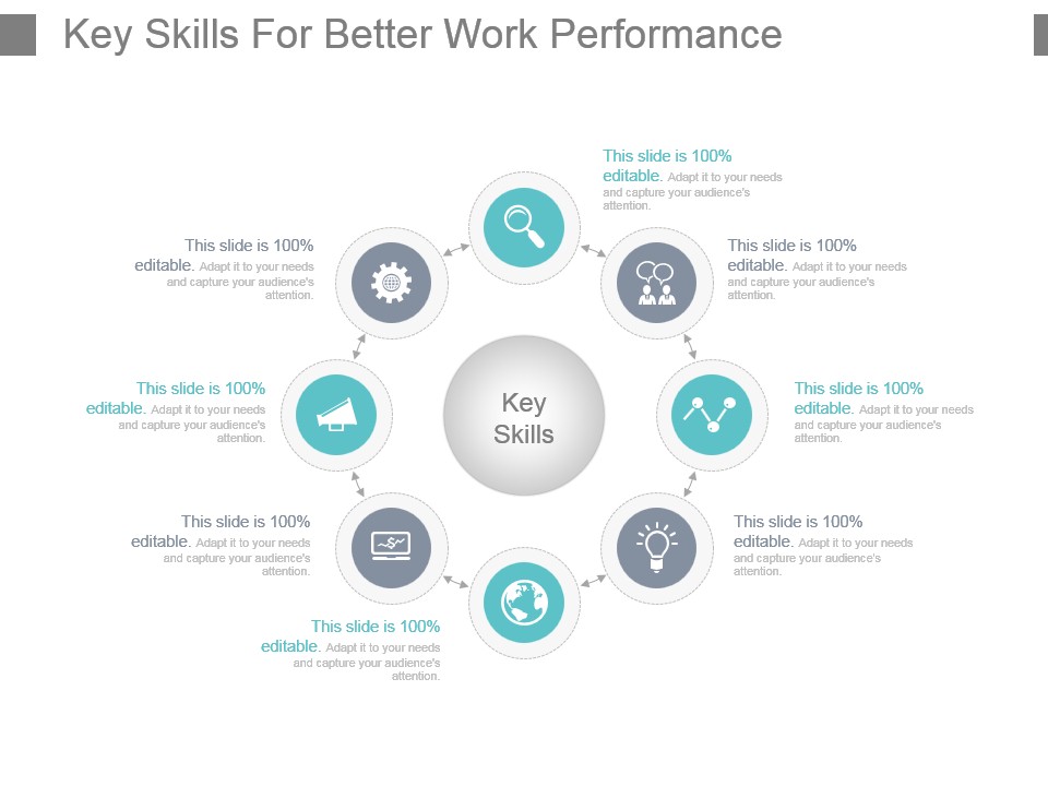 Key Skills For Better Work Performance Powerpoint Shapes