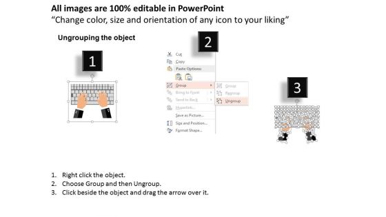 Keyboard For Strategic Information Systems Planning Powerpoint Template