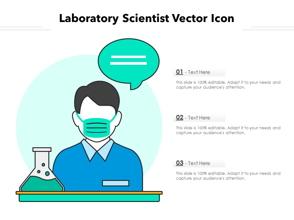 Laboratory Scientist Vector Icon Ppt PowerPoint Presentation Gallery Rules PDF