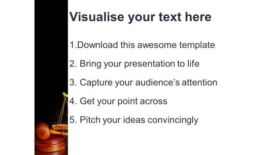 Law Free PowerPoint Slide
