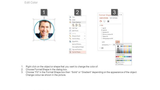 Layout Of Team Introduction Powerpoint Slides