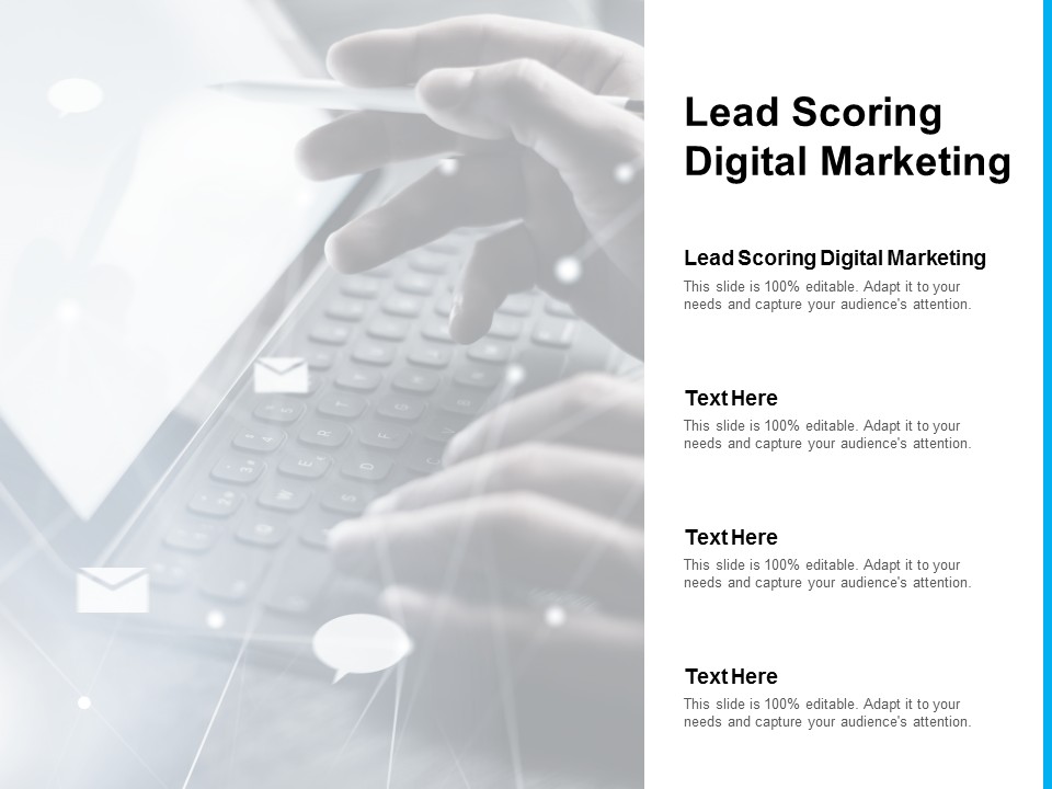 Lead Scoring Digital Marketing Ppt PowerPoint Presentation Outline Graphics Template Cpb