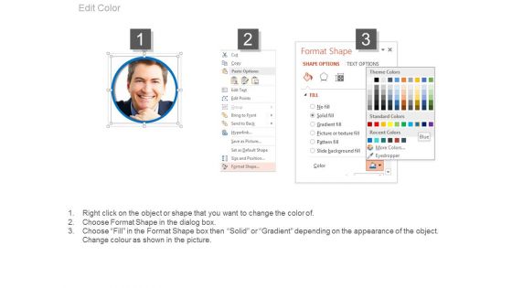 Leaders With Team Members Introduction Powerpoint Slides